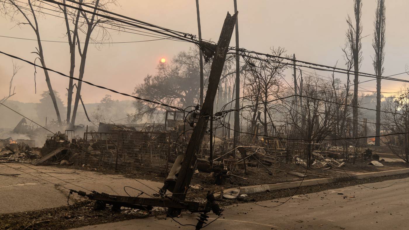 Eaton Fire, California