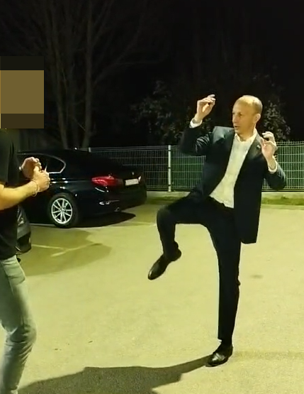 VIDEO HDZ-ov kung-fu župan Ernest Petry: Da, to sam ja na snimci. Mogu i vas naučiti...