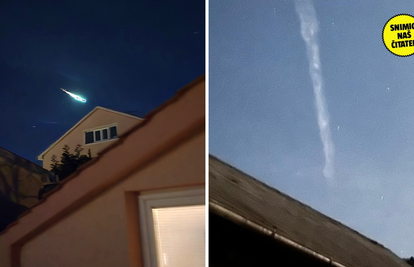 FOTO 'Plava svjetlost proletjela je nebom diljem Hrvatske. Kao meteorit, bilo je nestvarno...'