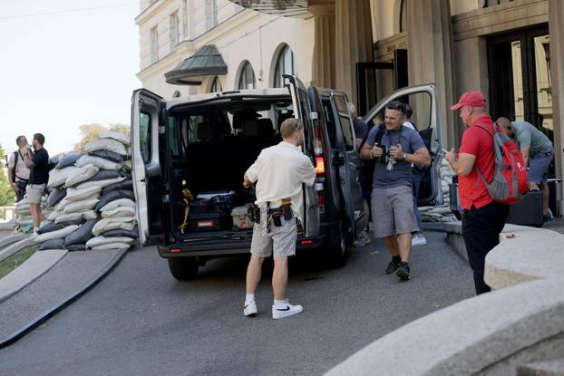 Zagreb: Adrien Brody na snimanji filma Snake Island