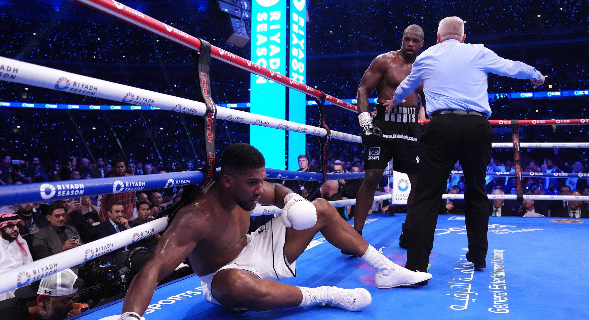 Anthony Joshua v Daniel Dubois - IBF Heavyweight Title Fight - Wembley Stadium