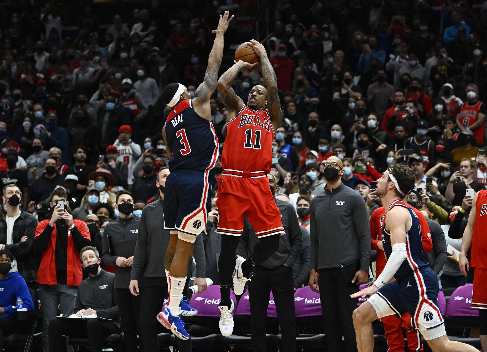 NBA: Chicago Bulls at Washington Wizards