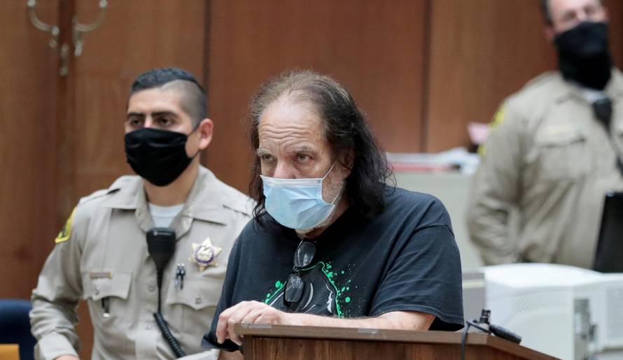 FILE PHOTO: Adult film star Ron Jeremy makes first appearance in Los Angeles County Superior Court