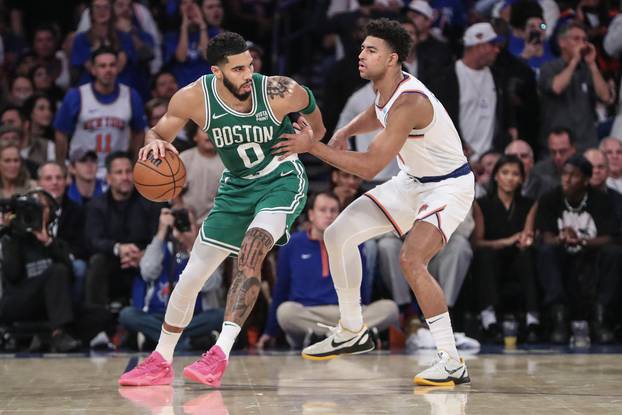 NBA: Boston Celtics at New York Knicks