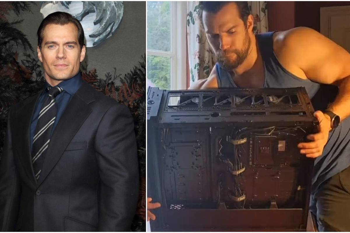 'Srušio' internet: Superman je u potkošulji sastavljao računalo