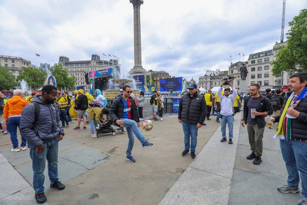 Atmosfera u Londonu uoči finala UEFA Lige prvaka između Real Madrida i Borussie Dortmund