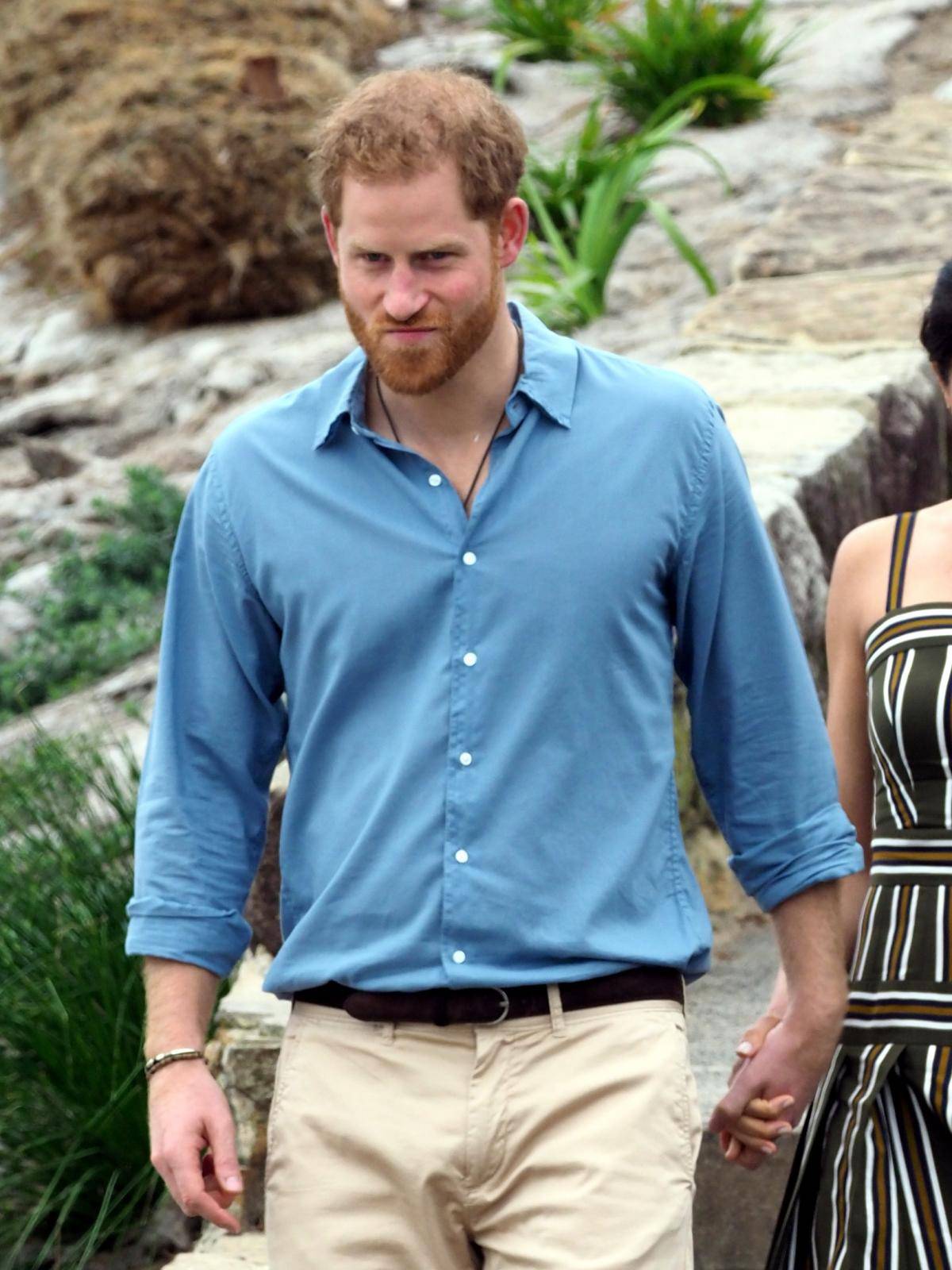 The Duke of Sussex and Duchess of Sussex visit Bondi Beach in Sydney on Day Four of the Royal Tour.