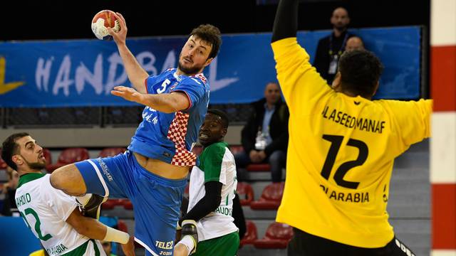 Handball WM _ Kroatien - Saudi Arabien