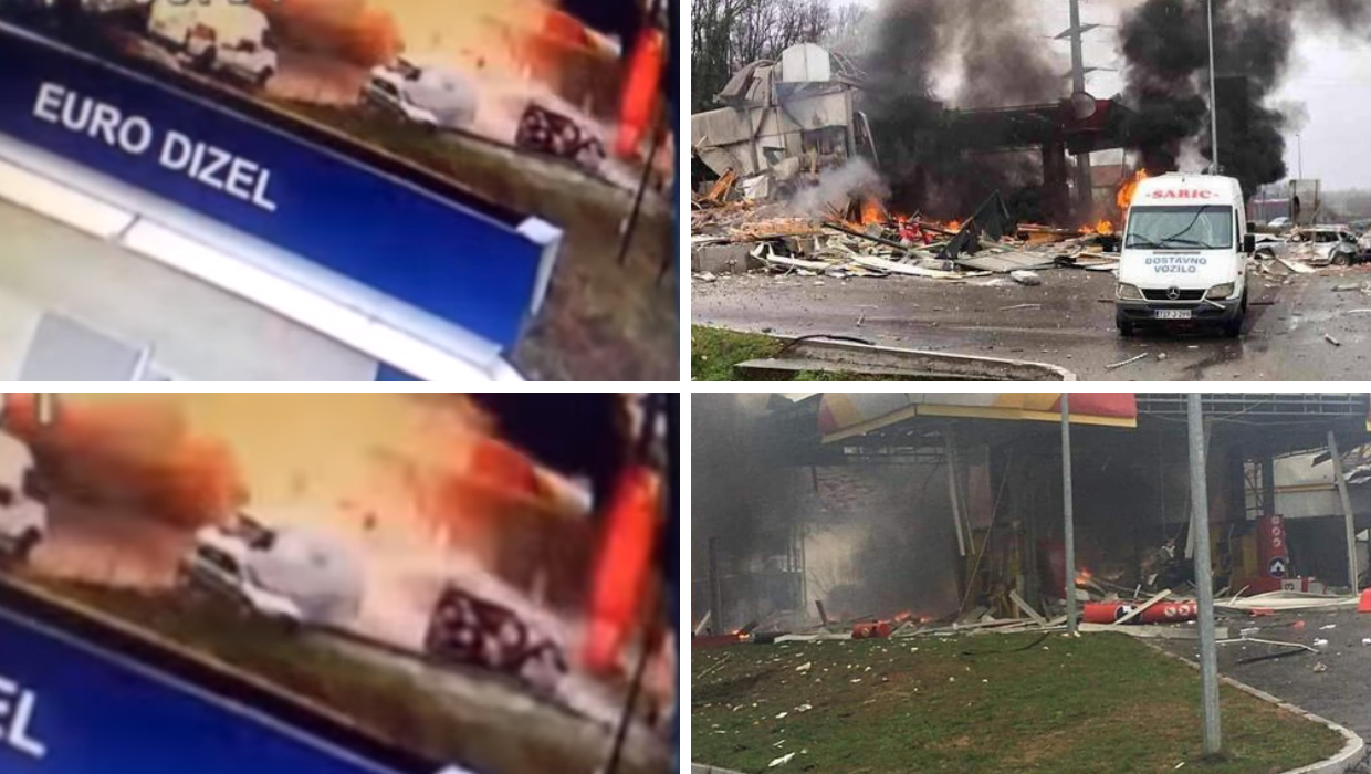 Pogledajte snimku stravične eksplozije benzinske u BiH
