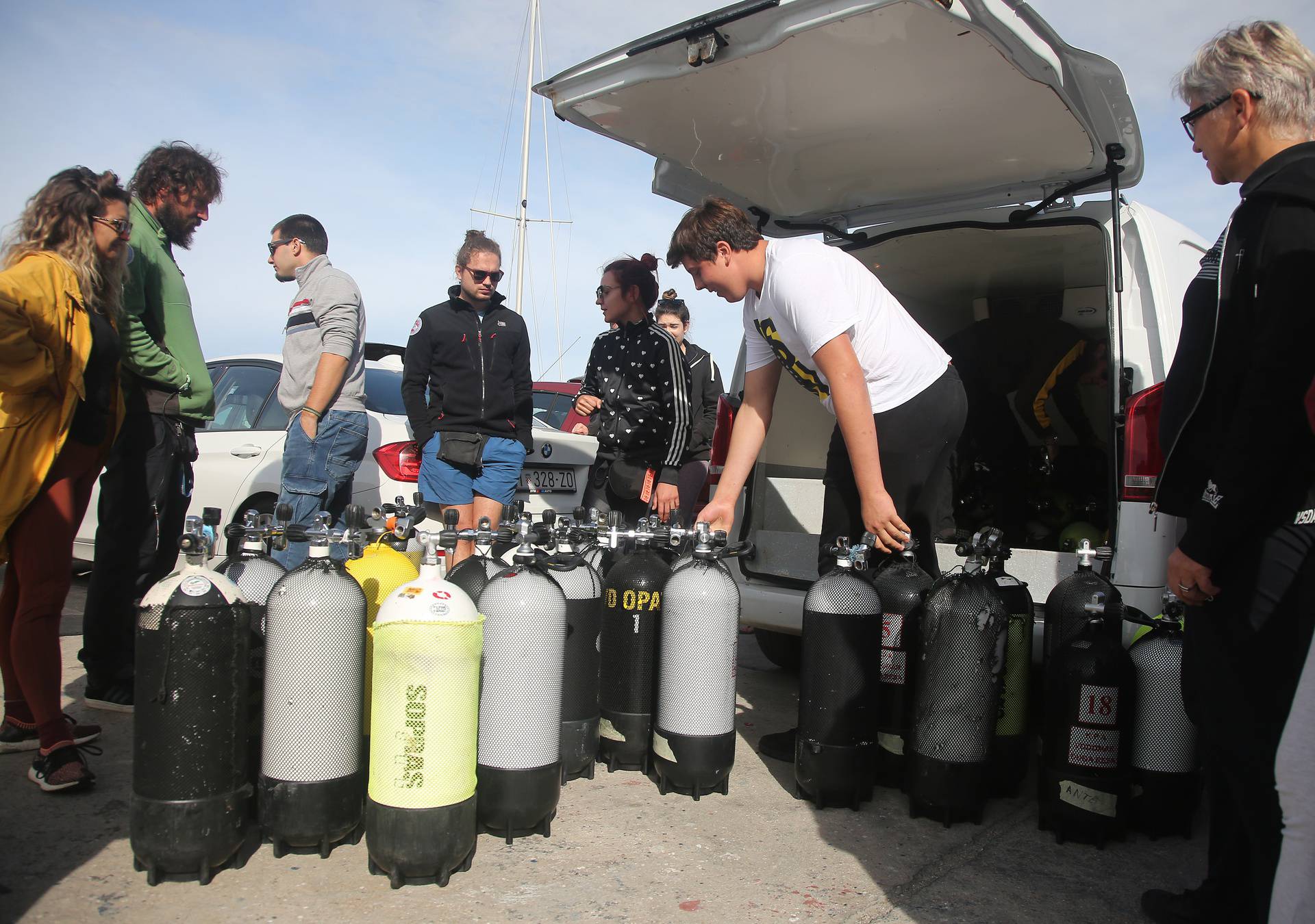 Akcija čišćenja podmorja  organizirana povodom obilježavanja Dana grada