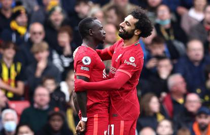 Liverpool utrpao 'petardu' u Watfordu: Mane zabio 100., Salah osmu utakmicu u nizu...