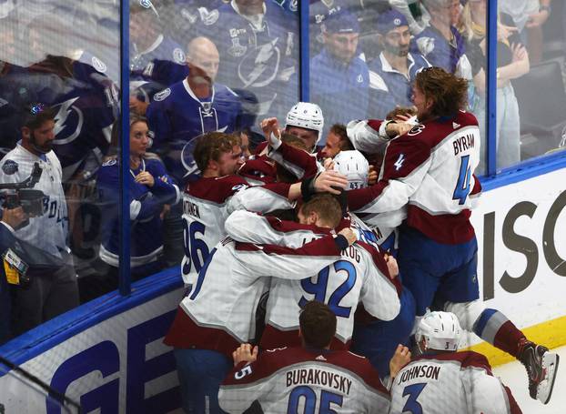 NHL: Stanley Cup Playoffs-Colorado Avalanche at Tampa Bay Lightning