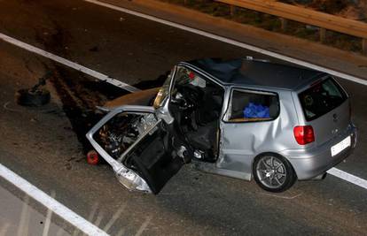 Preticao kolonu na riječkoj obilaznici pa izazvao sudar