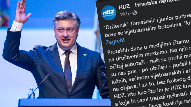 HDZ o botovima: "Državniku" Tomaševiću je to krucijalni problem u gradu, ne Jakuševec!