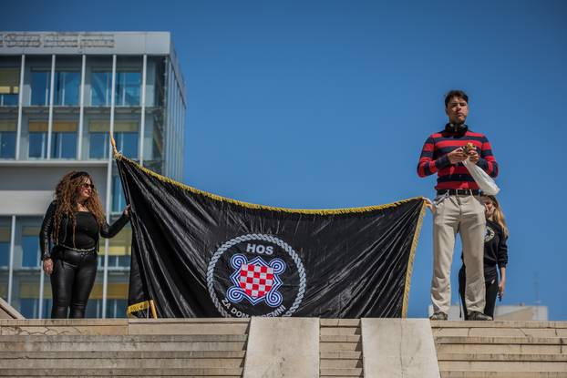 Proslava 35. Obljetnice od osnutka HOS-a u Splitu