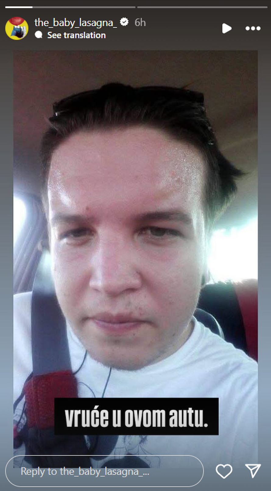 Biste li ga prepoznali? Lasagna podijelio svoju staru fotografiju