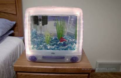 Genijalna ideja: Stare monitore pretvorio je u akvarije