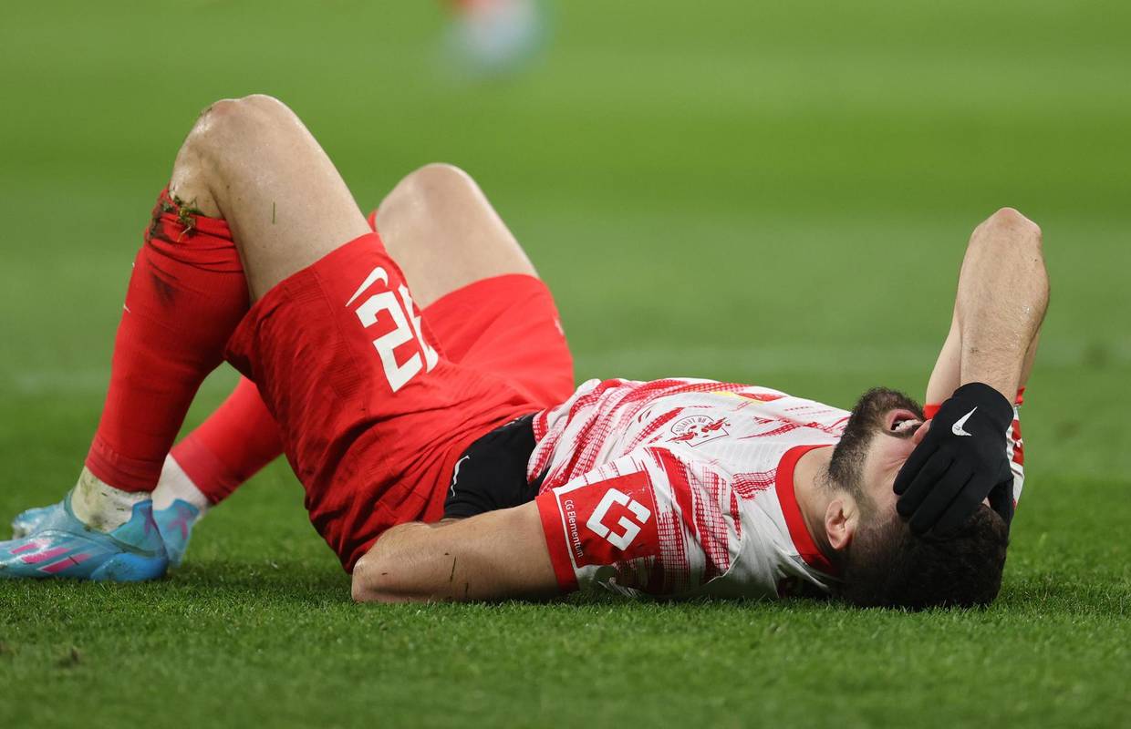 Gvardiol majstorski asistirao pa se ozlijedio, Leipzig u polufinalu