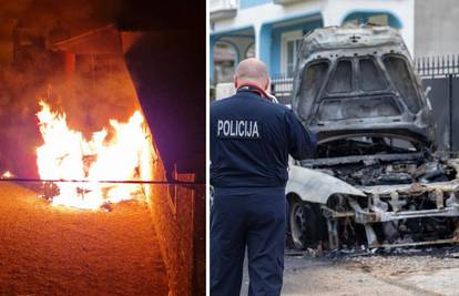 VIDEO Buktinja u Poreču: Dva auta gorjela usred noći. Evo što je ostalo od njih nakon gašenja