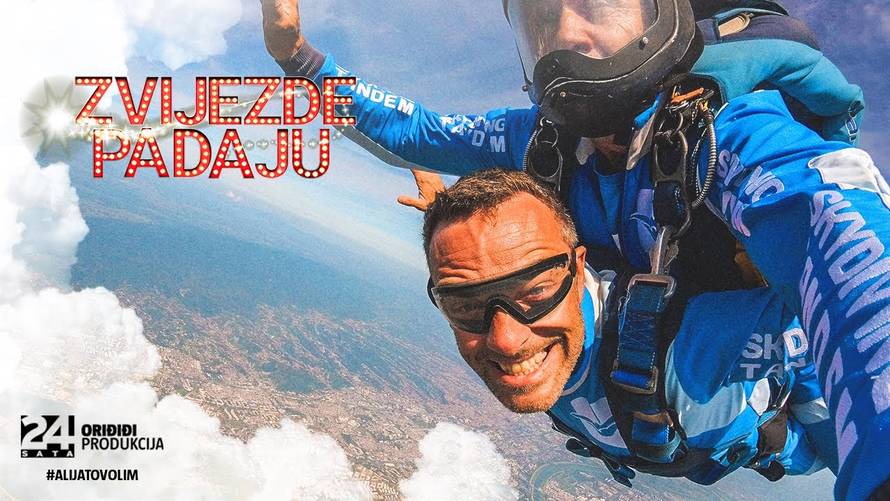 Šebalj skočio iz aviona: Koji stres, koji adrenalin! Ali ipak, ljubim zemlju po kojoj hodam