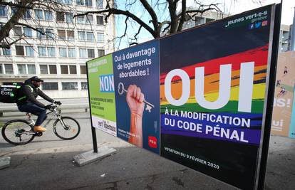 Švicarska: Glasači su podržali  Zakon protiv homofobije...