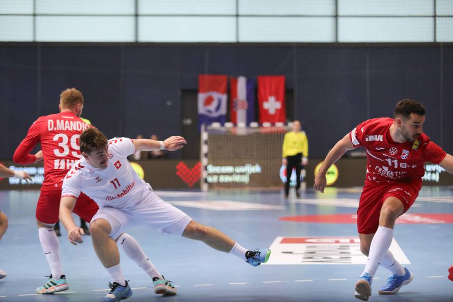 Osijek: Prijateljska utakmica između Hrvatske i Švicarske