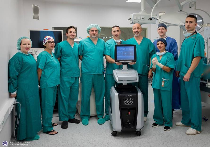 Liječnici iz Vinogradske prvi su u Hrvatskoj operirali rak prostate nano nožem: 'Važan je iskorak'