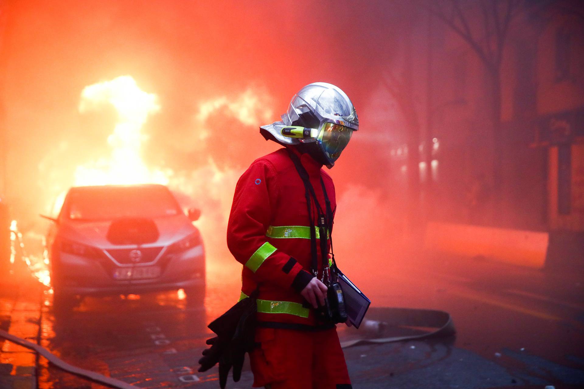 Demonstration against the 'Global Security Bill' in Paris