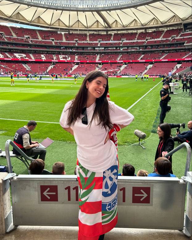 FOTO Ona navija za Atletico, a njen dečko igra u Getafeu. No, njima rivalstvo uopće ne smeta