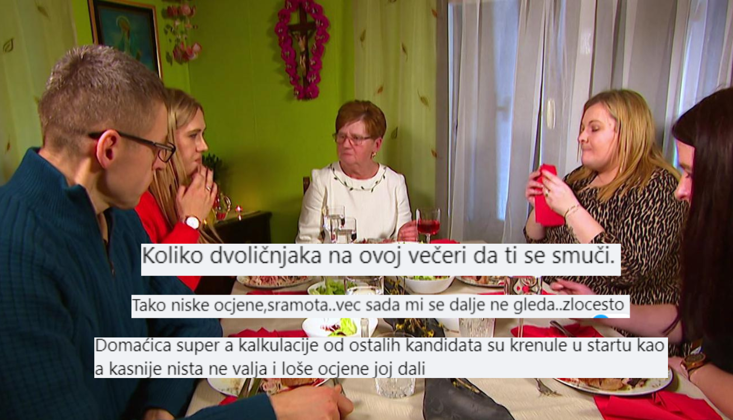 Gledatelji 'Večere' razočarani su ovotjednom ekipom: Kalkulanti. Sramota, tako niske ocjene dati