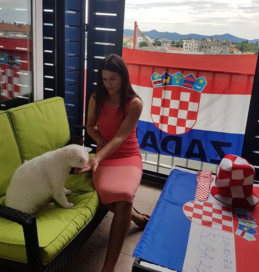Suba objavio fotku: Moja žena je najbolji golman, sve mi brani