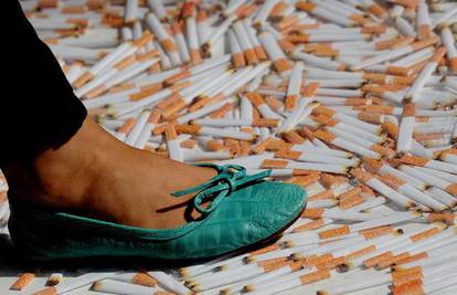 Od 219.000 cigareta izradili reklamu protiv pušenja