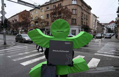 Povodom najdepresivnijeg dana godini, u Zagrebu se provodila jedna sretna kampanja