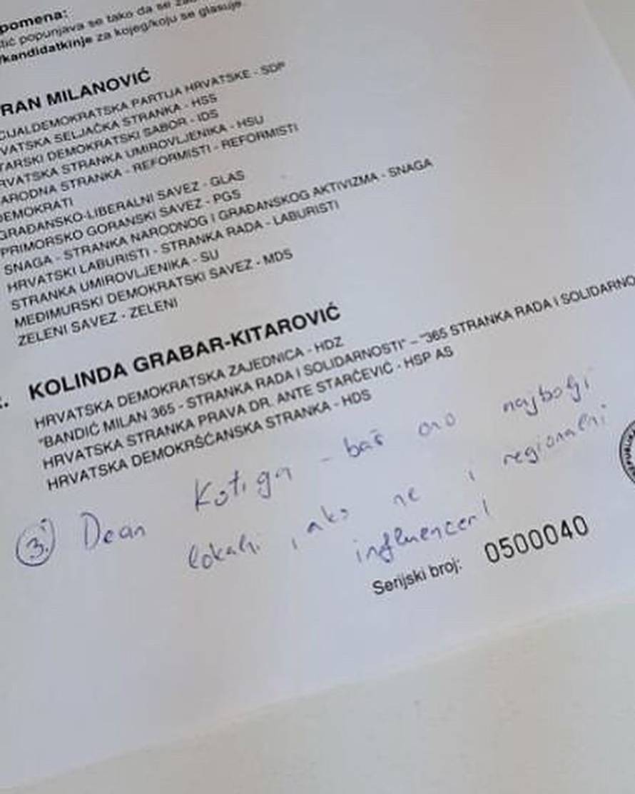 Kotiga opet na listićima: 'On bi bijo baš ono dobar precjednik'