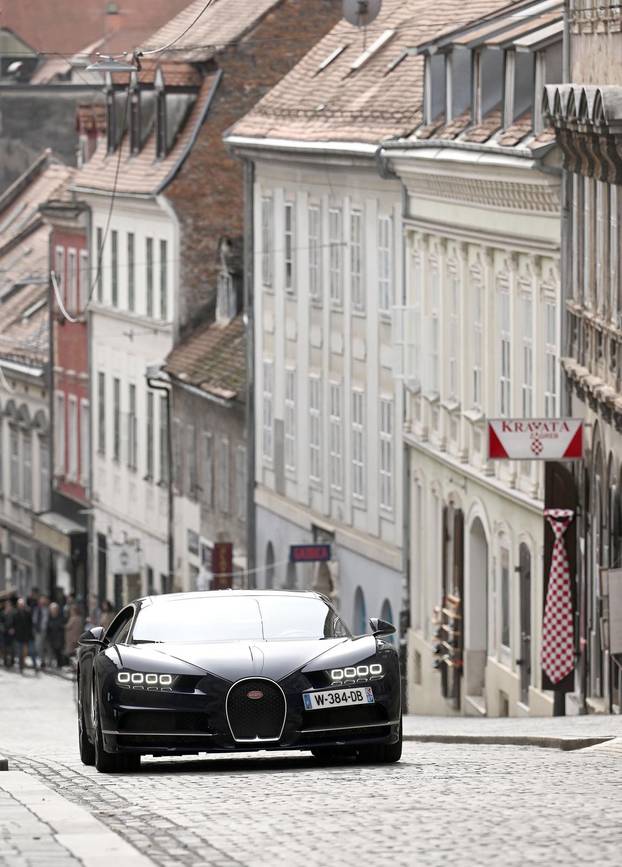 Zagreb: Bugatti u Radićevoj ulici na snimanju 