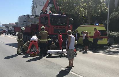 Završio pod kotačima kamiona koji ga je vukao ulicom u Splitu