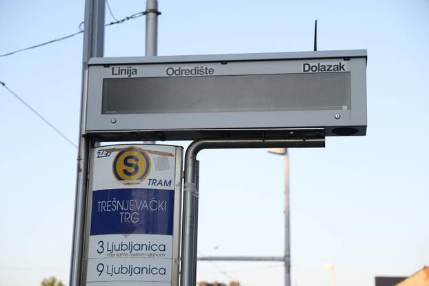 Zagreb: Trešnjevka za vrijeme štrajka ZET-a