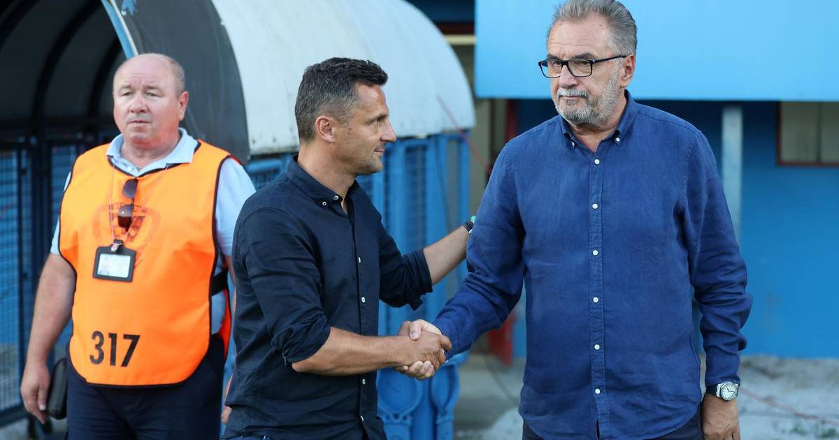 Trener Varaždina Mario Kovačević nakon remija s Varaždinom Trener Varaždina Mario Kovačević nakon remija s Varaždinom