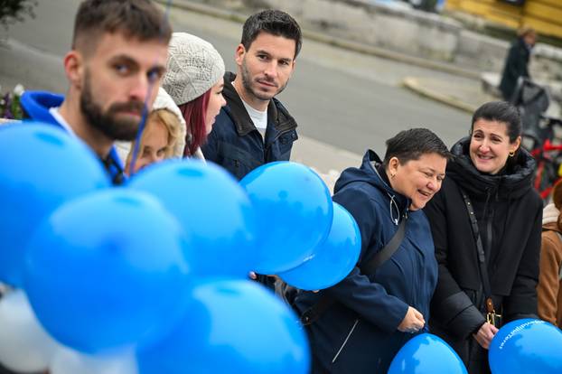 Zagreb: Akcija "Nevidljivi teret"  povodom obilježavanja Svjetskog dana šećerne bolesti