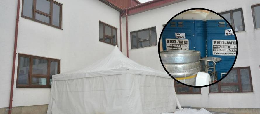 Škola im klizi, a djeca u zahod moraju ići u improvizirani šator