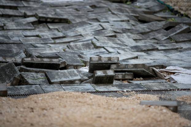 Kozino: Oštećen prilazni put koji vodi do luksuznih vila u vlasništvu Luke Modrića 