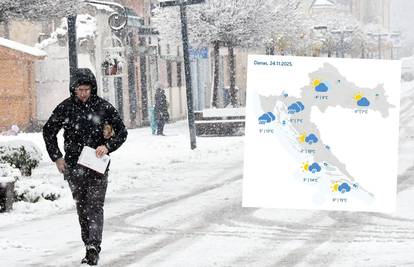 Stiže novo pogoršanje i snijeg, ali i kiša, mogla bi se smrzavati