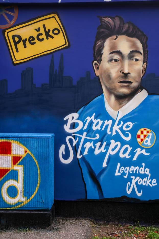 Zagreb: Novi mural u Pre&ccaron;kom posve&cacute;en Branku Struparu i Borni Sosi