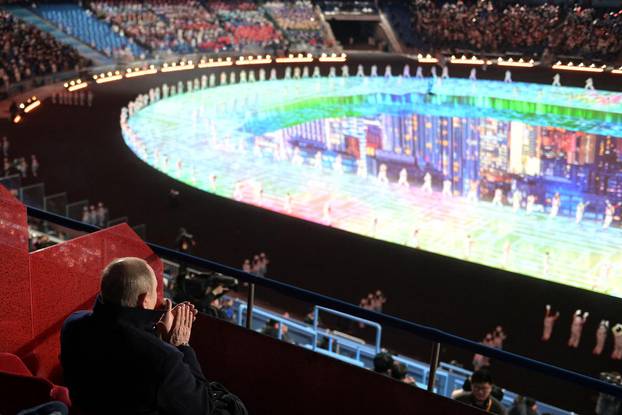 Russian President Putin attends opening ceremony of 2022 Beijing Olympics in Beijing