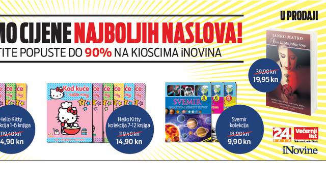 Srušili smo cijene najboljih naslova!