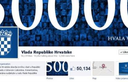 Vladin profil na Facebooku prikupio je  50.000 'lajkova'
