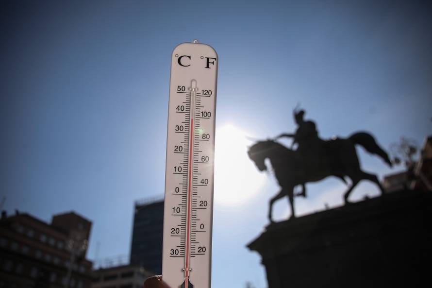 Zagreb: Velike vrućine ispraznile su ulice u glavnom gradu
