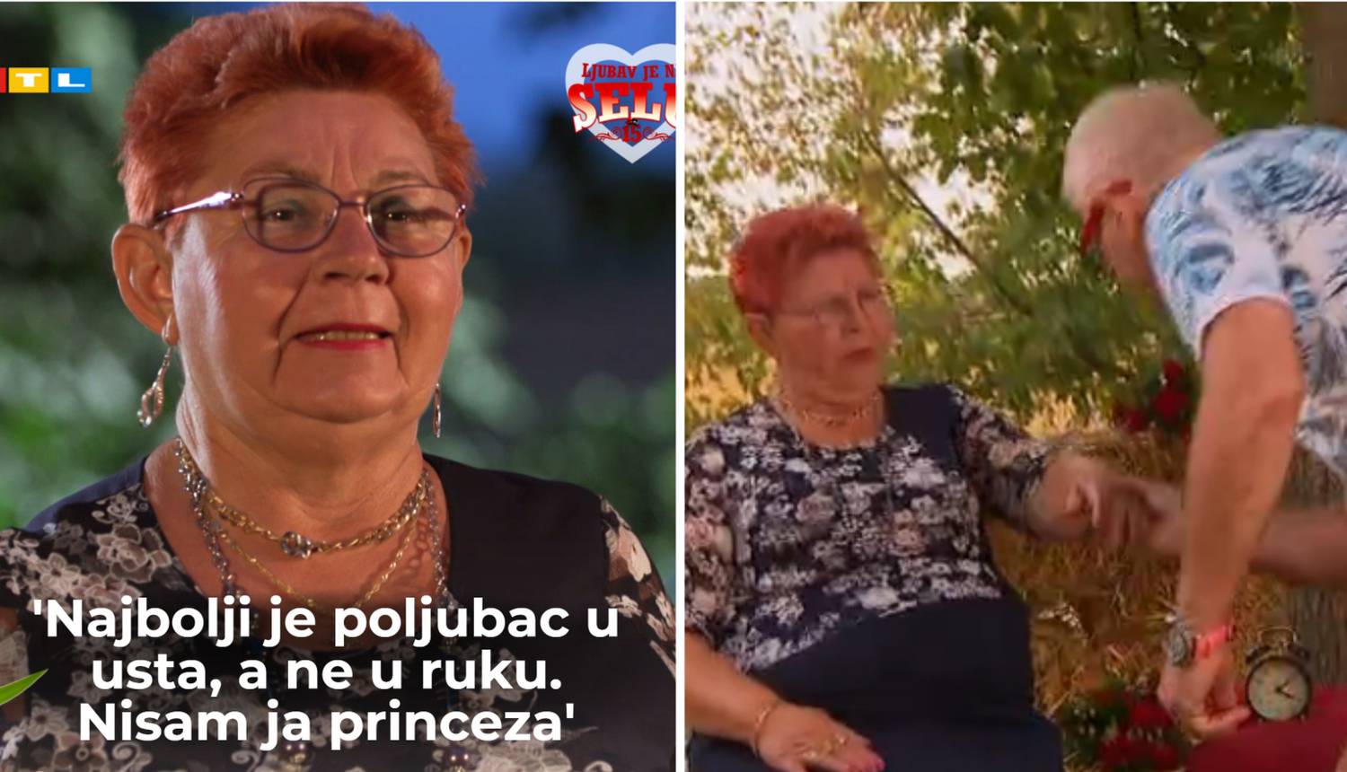 Ana iz 'Ljubavi na selu' poručila Milku: Najbolji je poljubac usta, a ne u ruku. Nisam ja princeza!