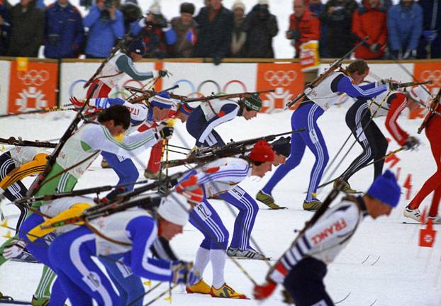 Biathlon competition