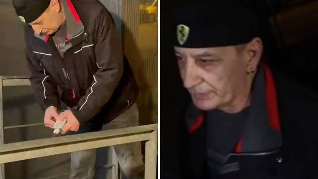 VIDEO Muškarac (60) koji je  palio ulaz stožera Možemo i prijetio završio je u zatvoru
